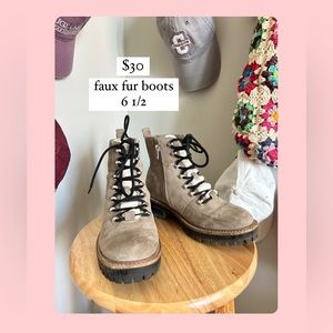 Faux Fur boots